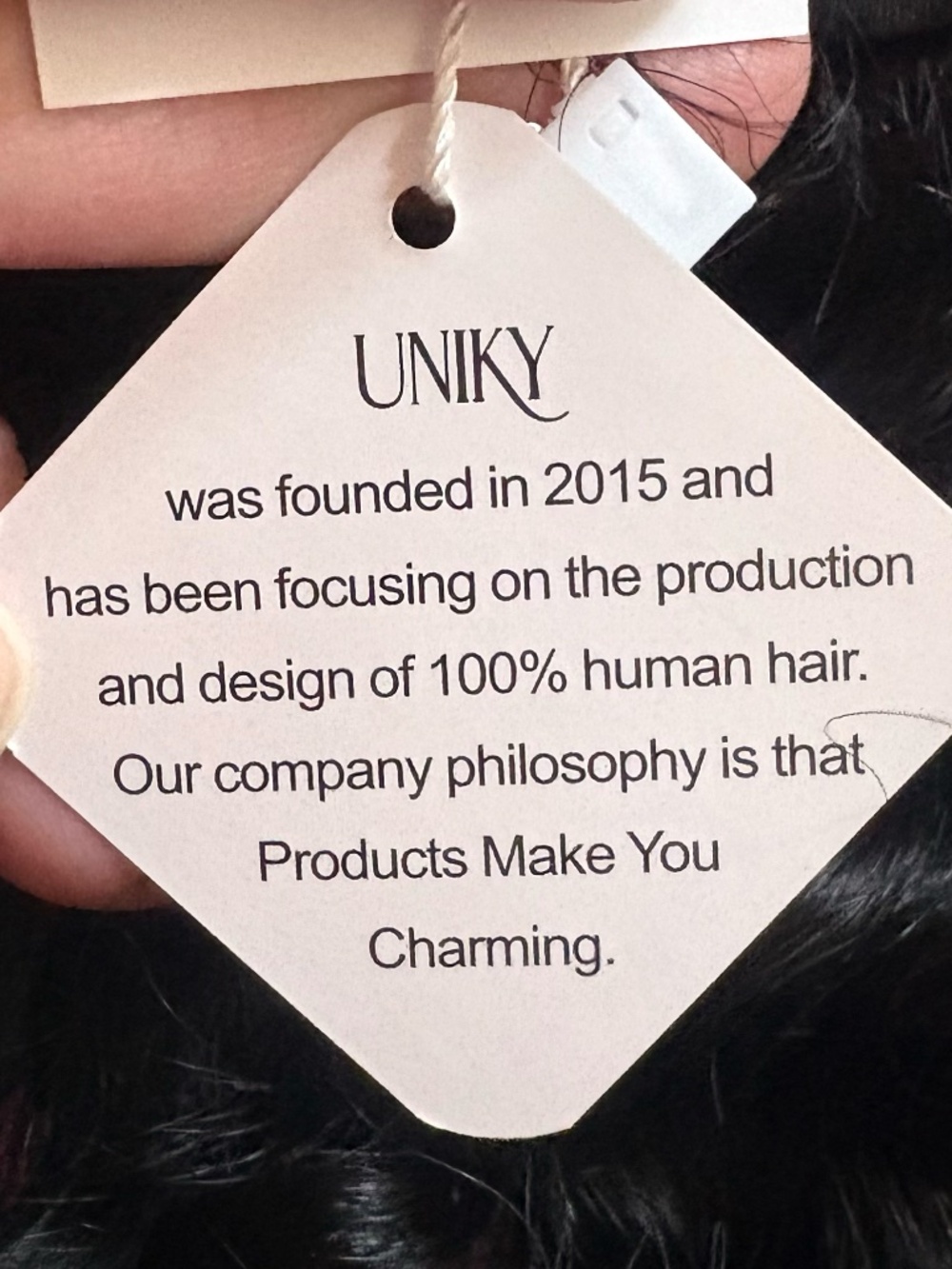 NIB Human Hair 12" Wig - Picture 11 of 12